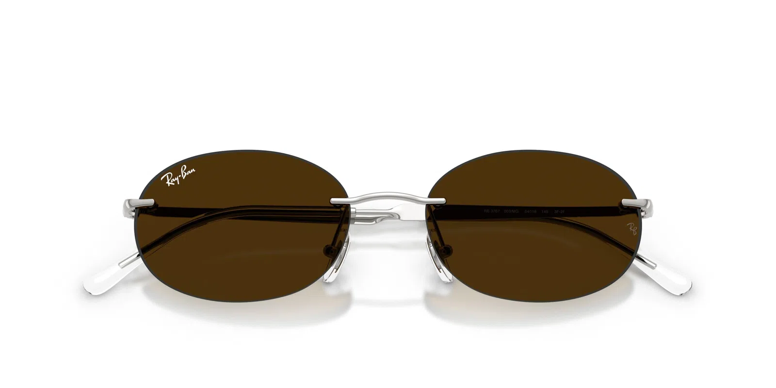 Ray-Ban 3767 Sunglasses - Silver - view 12